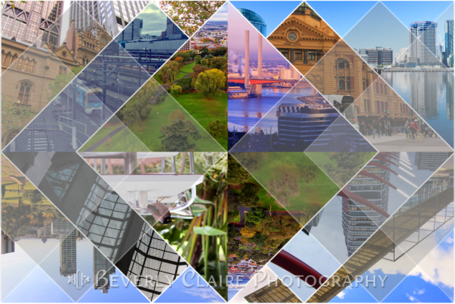 Melbourne World’s Most Livable City Photomontage