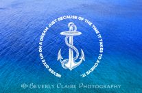 Never Give Up On Dream Blue Ocean Vintage Anchor